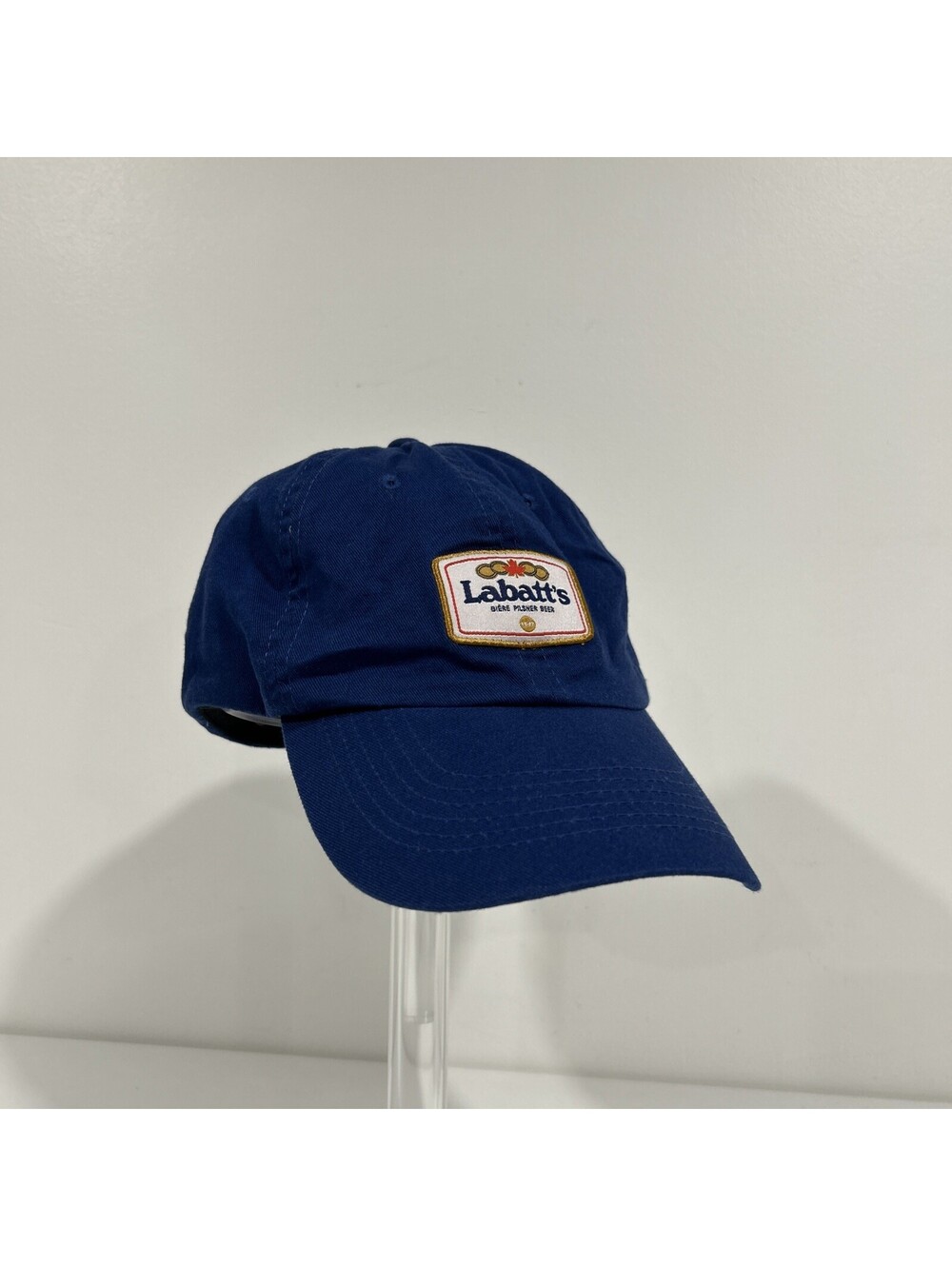 Vintage Labatt Blue Beer Advertising Baseball Hat Blue Cap
